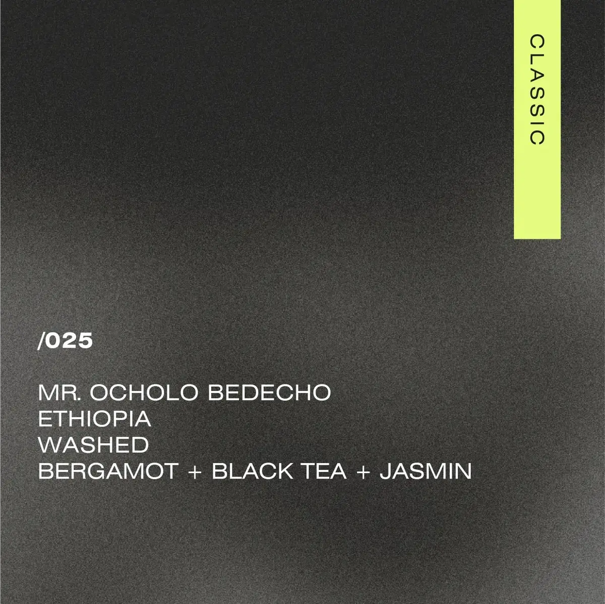 Ethiopia — Mr. Ocholo Bedecho