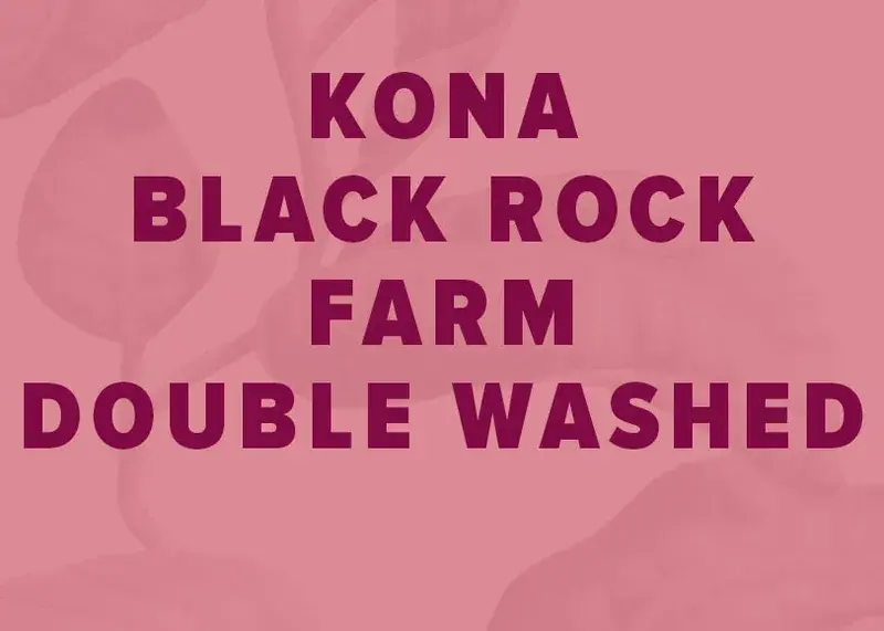 Kona Double Washed
