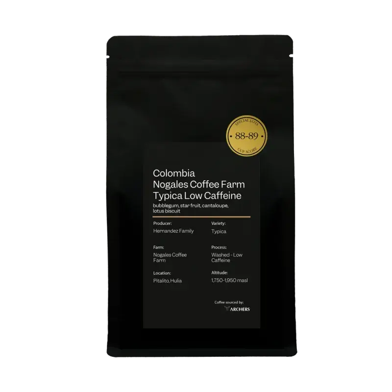 Colombia - Nogales Coffee Farm Typica Low Caffeine