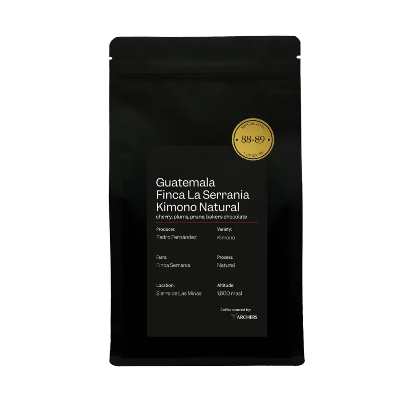 Guatemala - Finca La Serrania Kimono Natural