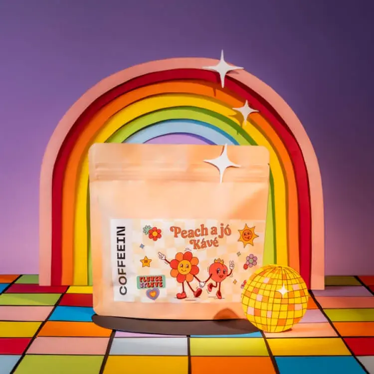 Peach a jó kávé