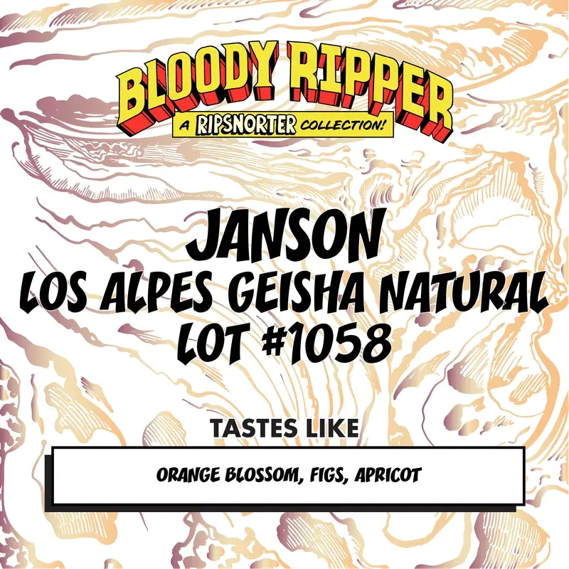 Los Alpes Geisha Natural Lot #1058