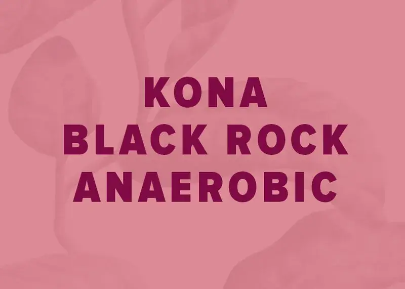 Kona Anaerobic Washed - Black Rock Farm