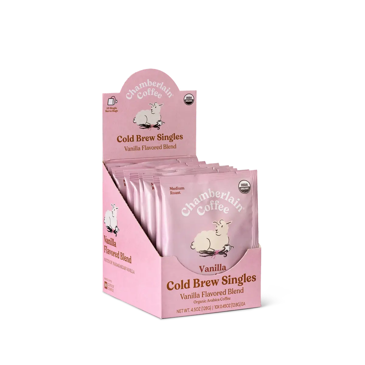 Organic Vanilla Cold Brew Coffee