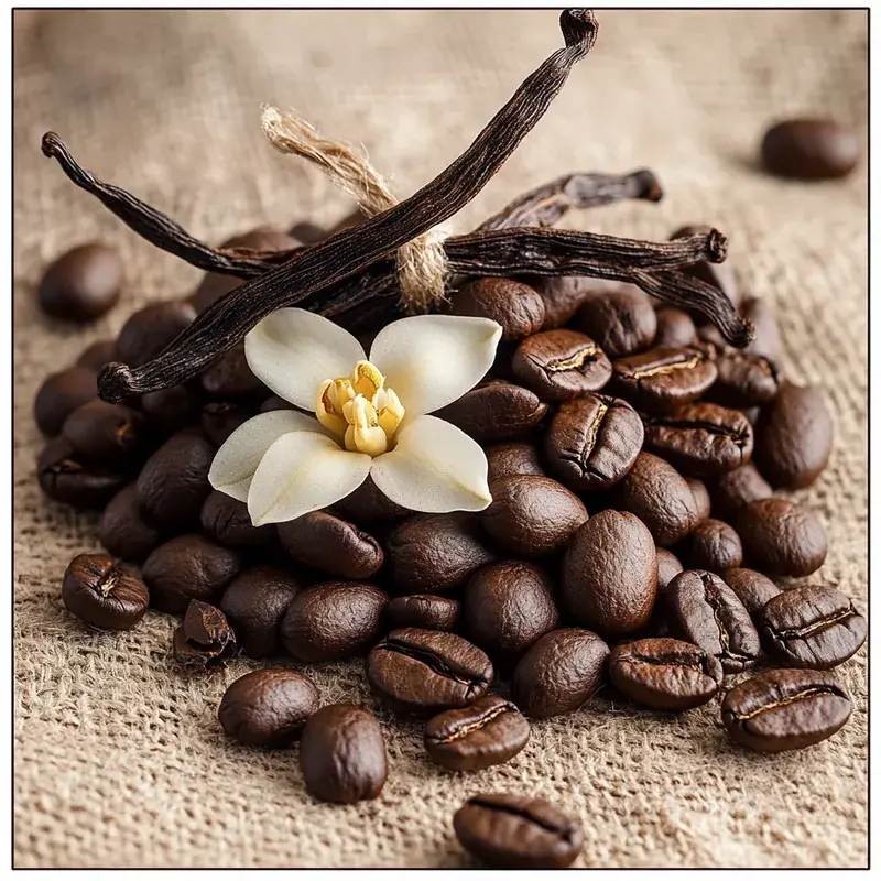 Vanilla Flavoured Coffee Beans