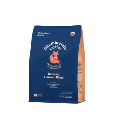 Organic Hazelnut Coffee Blend