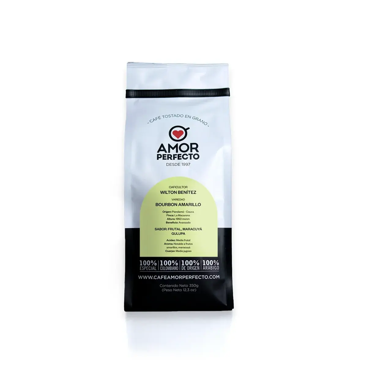 Wilton Benítez Bourbon Amarillo
