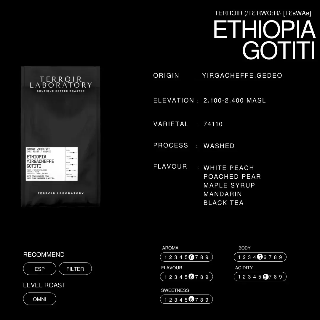 Ethiopia Yirgacheffe Gotiti