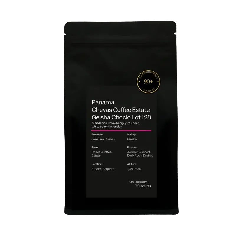 Chevas Coffee Estate Geisha Choclo Lot 128