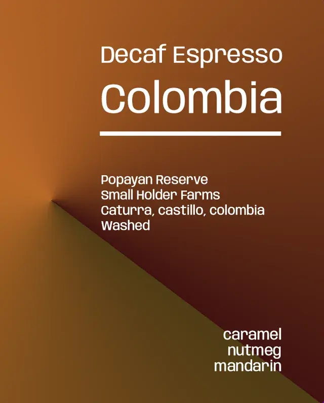 Colombia Popayan Decaf