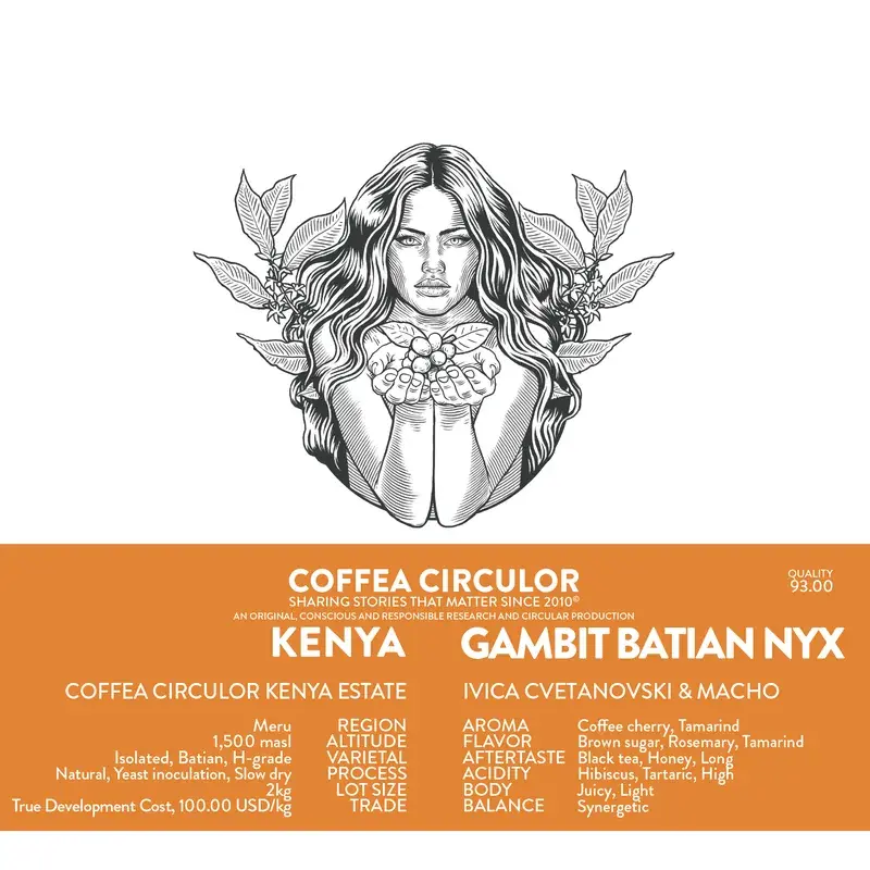 KENYA Gambit Isolated Batian NYX