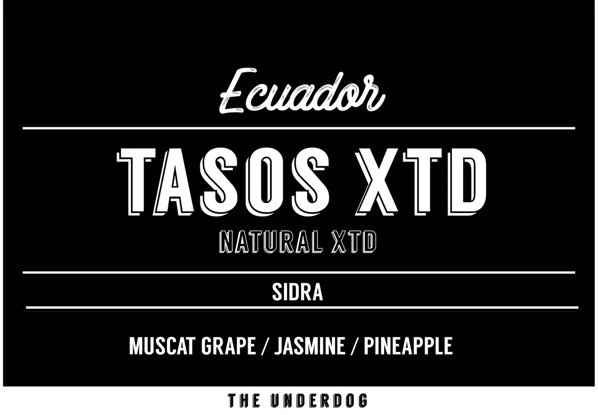 Ecuador, Finca Soledad, Tasos XTD