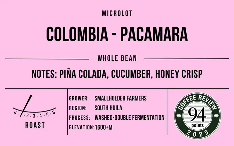 Colombia Pacamara