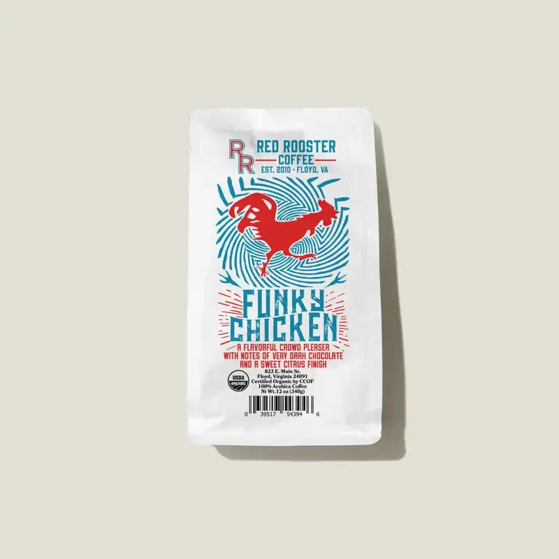 Organic Decaf Funky Chicken
