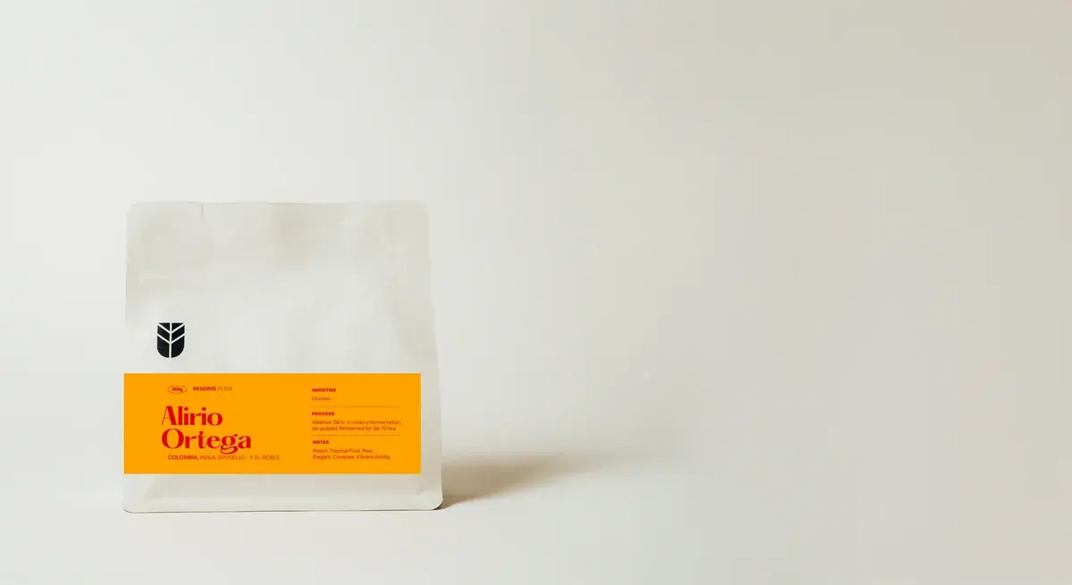 Colombia Alirio Ortega, Washed Chiroso