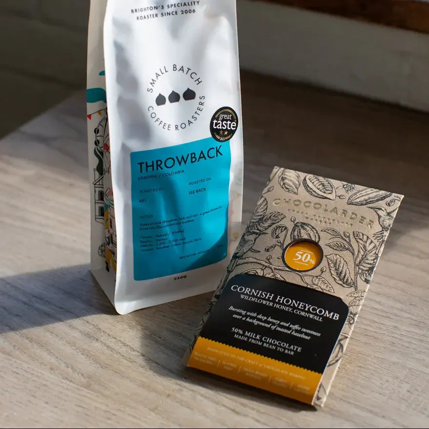 Throwback & Honeycomb Chocolate Pairing