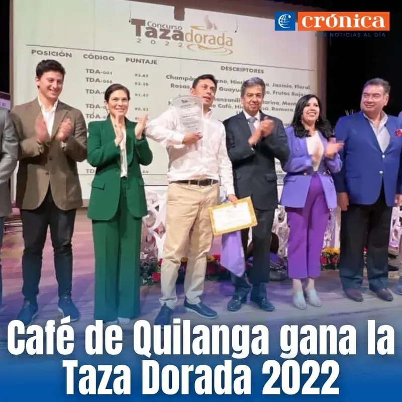 Ecuador Taza Dorada 1st place - Clara Luz Geisha Natural