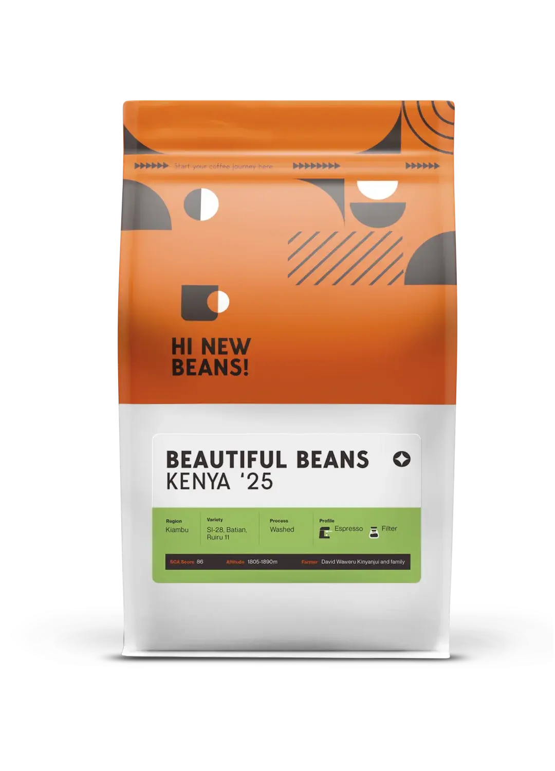 Beautiful Beans Kenya 25'