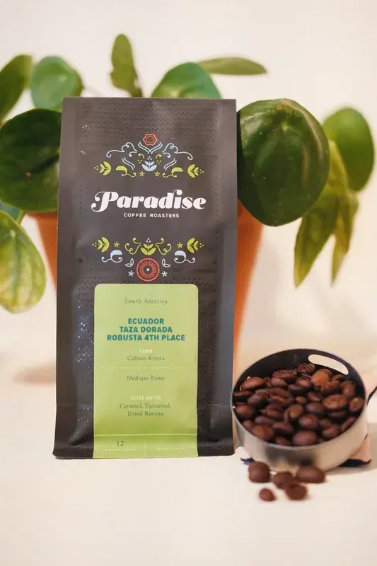 Ecuador Taza Dorada Robusta 3rd Place Natural