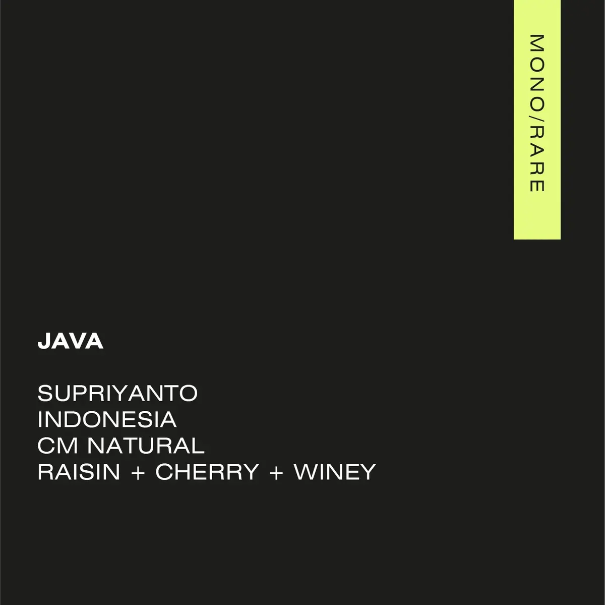 JAVA Indonesia — Supriyanto