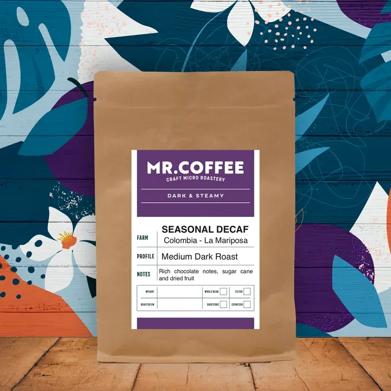 Seasonal Decaf Medium Dark Roast