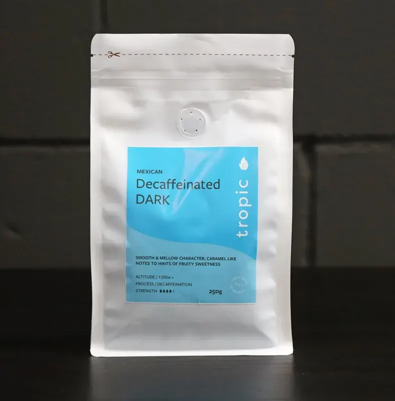 Mexican Mountain Water Decaffeinated Dark Coffee