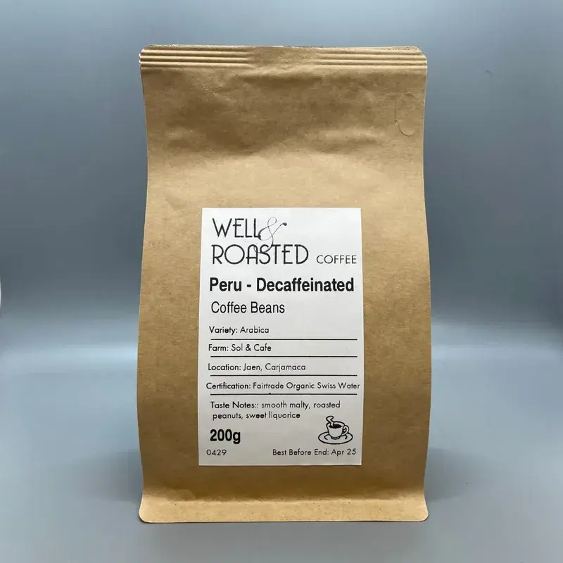 Decaf Peru Coffee