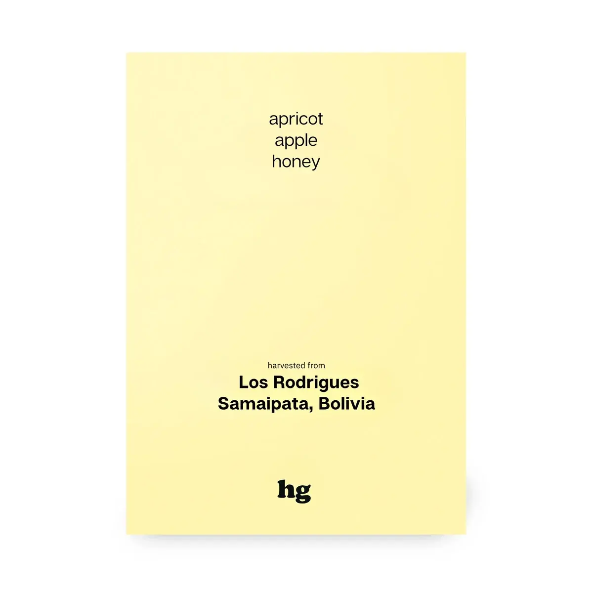 Los Rodriguez, Caturra, Washed, Bolivia