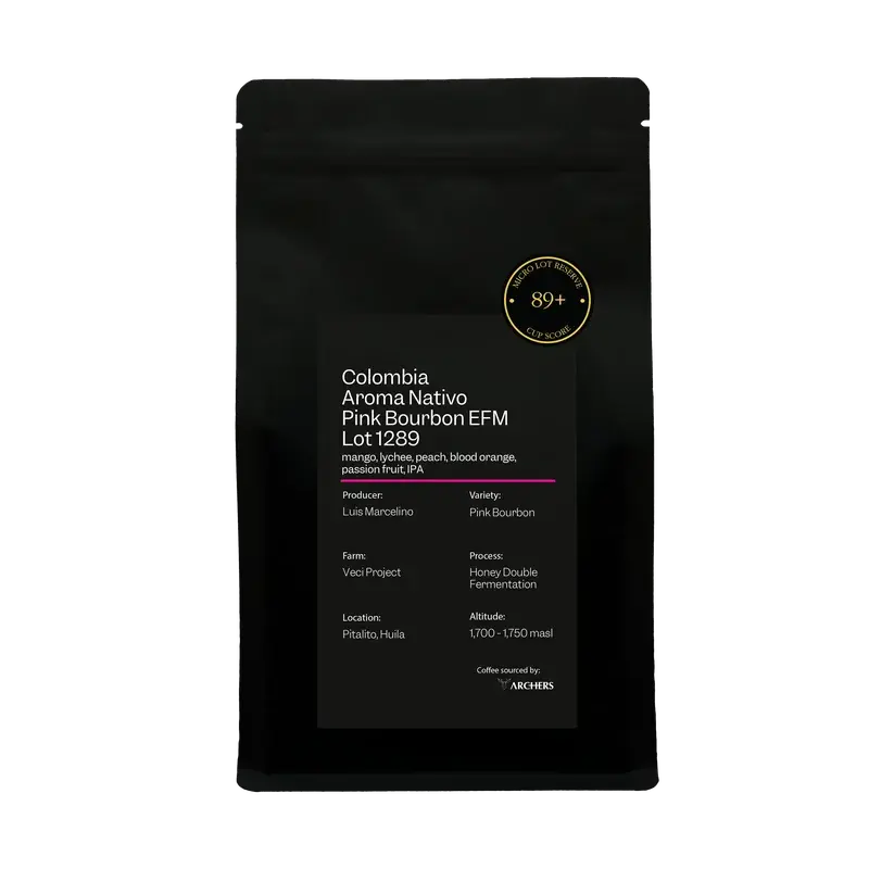 Colombia - Aroma Nativo Pink Bourbon EFM Lot 1289