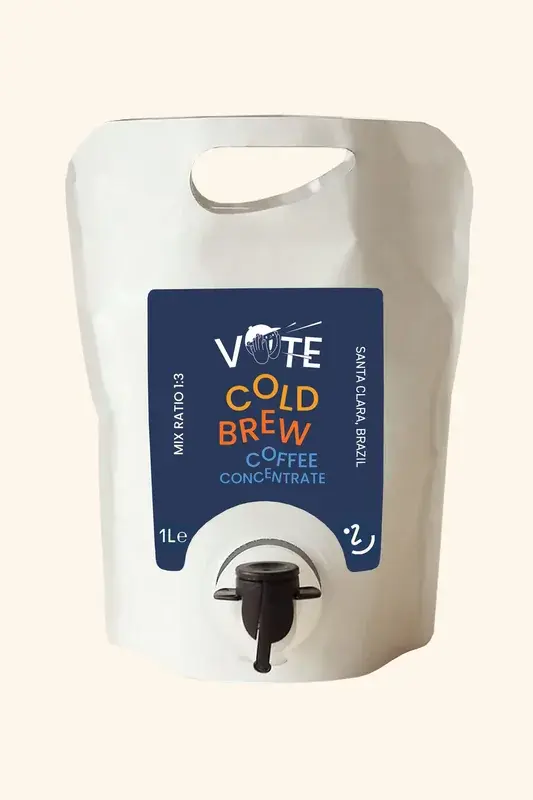 Cold Brew Coffee Concentrate - Santa Clara