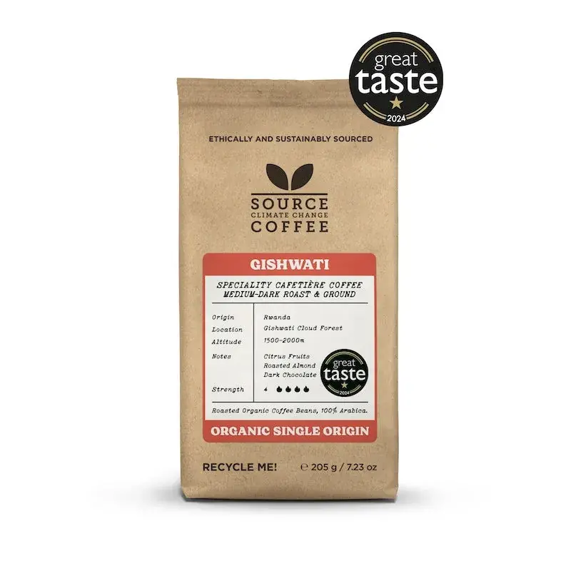 Organic Gishwati Cloud Forest Coffee: Rwanda Strength 4